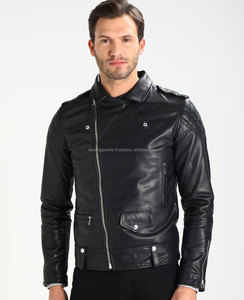 Chaqueta de Cuero de Motociclista de Piel de Cordero Genuina, Transpirable, Elegante, Hecha a Medida, al por Mayor, Nueva Moda 2026 - Product Image 1