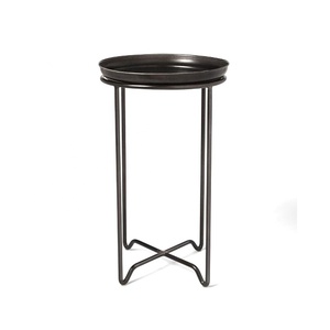 Bac à légumes et fleurs en gros, support de plateaux décoratifs, plateau de jardin rond galvanisé avec support, support de plateaux décoratifs - Product Image 1