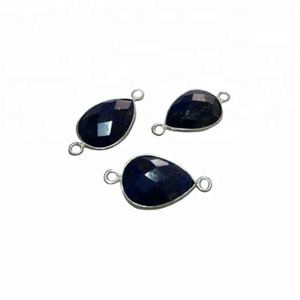 Pendientes de piedras preciosas con bisel de topacio ahumado, joyería de plata de ley 925 para fiesta de boda o regalo a granel - Product Image 1