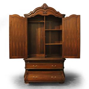 Reproduction <b>Antique</b> <b>Wardrobes</b> - Mary Anne Classic 2 Door <b>Wardrobe</b> - Product Image 1
