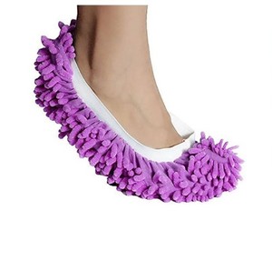 Mop <strong>Slippers</strong> Multi-Function Chenille Fiber Washable Dust Mop <strong>Slippers</strong> Dusting <strong>Cleaning</strong> Foot Socks - Product Image 3