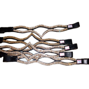 Quiere vender cuero Crystal tiara Horse Brow Band IN size full COB Shetland Dollar 3 - Product Image 1