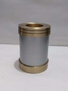 Urnas de cremación funeraria de oro y Metal, urna de cenizas conmemorativas de estilo americano, Color personalizado, tamaño estándar personalizado - Product Image 2