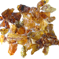 Ambre naturel brut, pierre précieuse non taillée, multicolore orange, jaune, rouge, certifié par un tiers, pour la fabrication de bijoux, taille et forme personnalisables