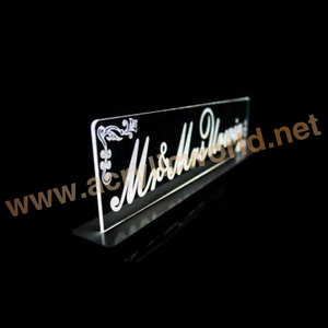 Directly sale by factory LED acrylic sign base and led advertising stand led sign base - Product Image 1