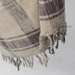 ผ้าห่มผ้าฝ้ายแบบทอผ้าสำหรับบ้าน,ผ้าห่มแบบอินเดีย - Product Image 6