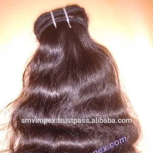 ผมมนุษย์12A ยังไม่ผ่านกระบวนการผมมนุษย์เรีมีขายดีผมทอคุณภาพจากอินเดีย - Product Image 3