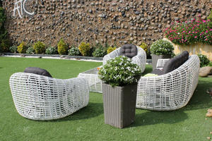 Amazing Design Synthetic Bamboo Rattan Sofa Set for Outdoor Garden or Living Room - Product Image 5