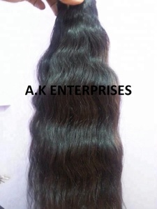 Extensiones de cabello indio virgen Natural al por mayor, extensiones de cabello humano Natural Remy barato, extensión de cabello 100% humano - Product Image 2