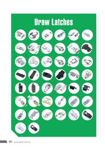 TS-605 Delivery Case <b>Door</b> Lock Compression Draw Clamp <b>Over</b> Center Clip Stainless Steel Latches Southco Tool Box Toggle Latch - Product Image 6