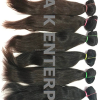 Nouveaux lots de tissages de cheveux indiens Remy vierges lisses 2019 – Extensions 100 % cheveux humains
