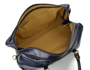 Bolso de viaje Vintage para hombre, IHS-0003 de lona de cuero Crazy Horse con logotipo personalizado - Product Image 4