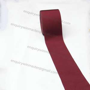 ริบบิ้นผ้าซาตินสีทึบสำหรับห่อของขวัญริบบิ้นผ้าแจ็คการ์ดทำจากโพลีเอสเตอร์สำหรับเทศกาลเครื่องราชกกุธภัณฑ์ - Product Image 2