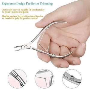 ที่ตัดหนังกำพร้าแบบมืออาชีพ คมพิเศษ สปริงคู่ ผลิตจากเหล็กกล้าไร้สนิมญี่ปุ่น มีขนาดปากกรงเล็บให้เลือก 12, 14, 16, ปากกรงเล็บเต็ม - Product Image 3