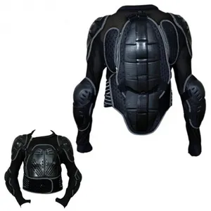 Black protection motorbike motocross body armour