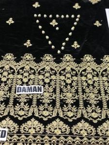 Color negro Nuevo terciopelo ropa de fiesta hermoso vestido - Product Image 3