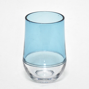 Vaso de diseño cilíndrico polivinílico con base de acero inoxidable - Product Image 5