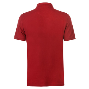 Polo à manches courtes pour hommes de haute qualité 100% coton solide motif T-shirt sur mesure - Product Image 2