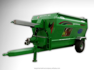 Mélangeur d'aliments électrique, tracteur à moteur, qualité turque, 8m3 - Product Image 4