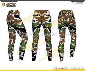 กางเกงโยคะฟิตเนสสำหรับผู้หญิง - ป้องกันแบคทีเรีย แห้งเร็ว ระบายอากาศได้ดี สีสันตามสั่ง ผลิตจากโพลีเอสเตอร์ผสมสแปนเด็กซ์ พิมพ์ลายแบบซับลิเมชั่น - Product Image 4