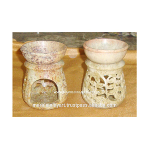 Beautiful Soapstone Aroma <b>Oil</b> Warmer - Product Image 1
