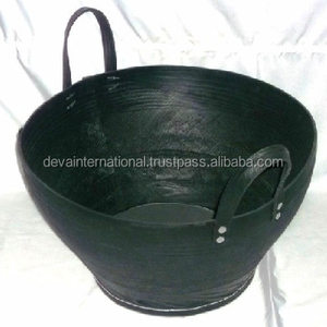 RECYCLED RUBBER PLANT PLANTER and <b>POT</b> ROUND <b>HERB</b> <b>POT</b> RECYCLED RUBBER FLOWER PLANTER and <b>POT</b> WHOLESALE CUSTOMIZED PLANTER - Product Image 5