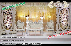 Escenario para Nikah Musulmán, de Fibra de Vidrio, Ligero, Tamaño Personalizado, para Decoraciones de Bodas Pakistaníes Noor, Fabricante - Product Image 4