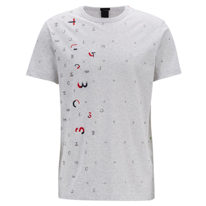 Camiseta personalizada de 100% algodón, jersey de alta calidad, informal, manga corta, diseño, cuello redondo, secado rápido, transpirable, de talla grande, sostenible - Product Image 2