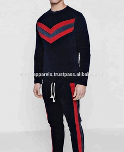 2021 <b>Men's</b> Fashion Slim Fit Custom Hoodie and Muscle Fit Velvet <b>Velour</b> <b>Tracksuit</b> Sportswear <b>Tracksuit</b> - Product Image 2
