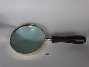 Mango de acabado antiguo con perilla de latón, Accesorios de escritorio, lupa, pieza de metal, pulido de espejo - Product Image 5