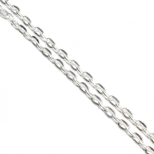 ดูดีรูปร่างโซ่ธรรมดาเงิน925เงินสเตอร์ลิงโซ่925 - Product Image 4