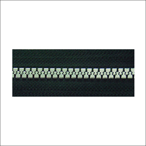 Fermeture éclair OZL à glissière libre en métal pour sacs à main avec verrouillage automatique, fonctionnement fluide et durable, longueur 100 mm - Product Image 5