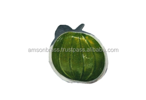 Bol en métal Bol à fruits secs en forme de feuille en métal Caractéristique écologique Servant des fruits décoratifs - Product Image 2