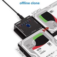Cable Adaptador de Conector FIDECO de 22 Pines USB 3.0 SATA IDE para HDD y SSD con Clonación Offline