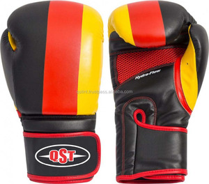Drapeau personnalisé Gants de boxe de combat MMA de qualité supérieure pour l'entraînement de combat Gants de boxe en cuir - Product Image 1