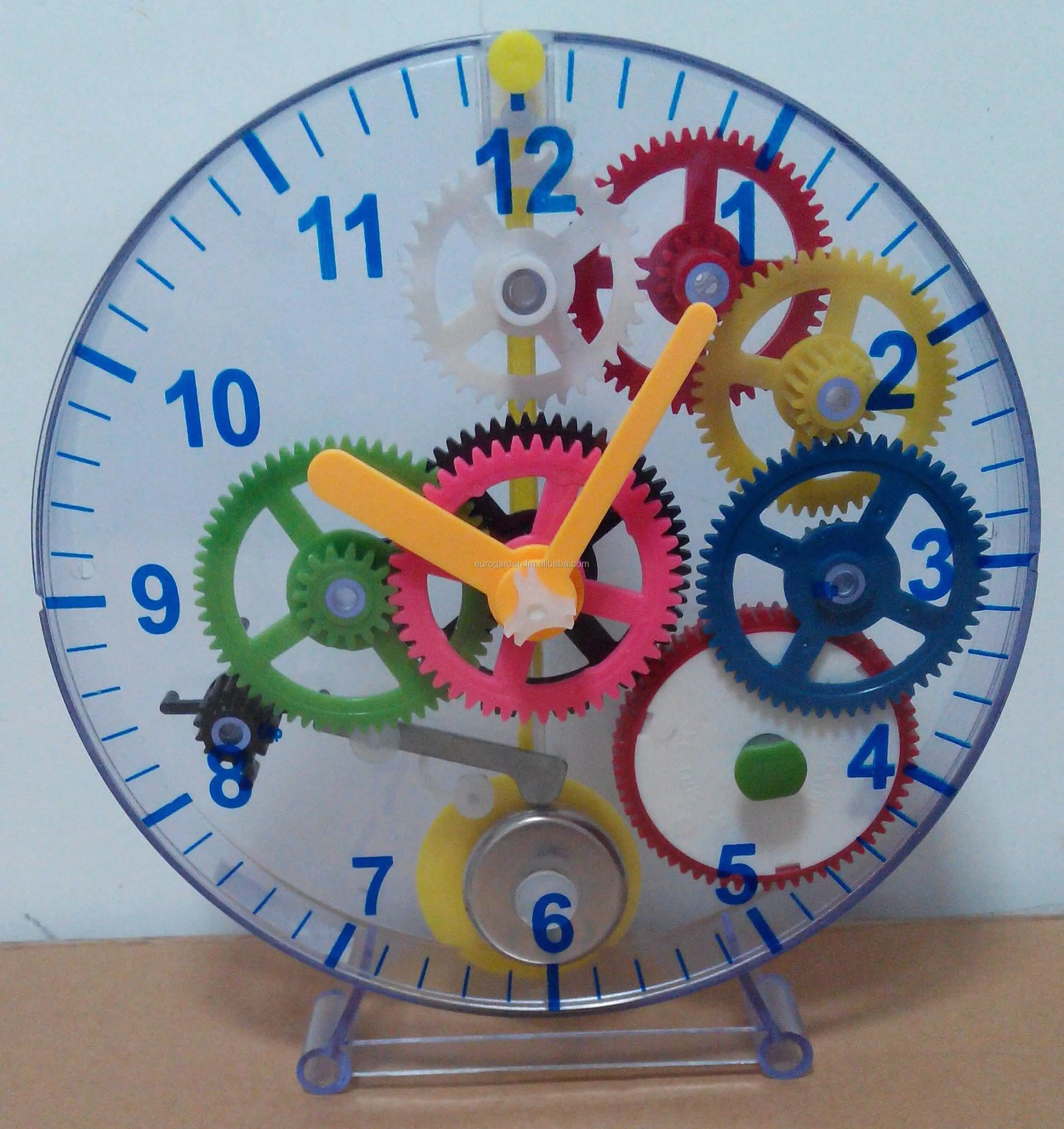 WIND UP CLOCK BUILDING TOY FIRST TIME CLOCK MECHANICAL