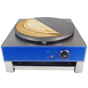 Commerciale rotante professionale non bastone automatico crepe maker mini pancake maker machine