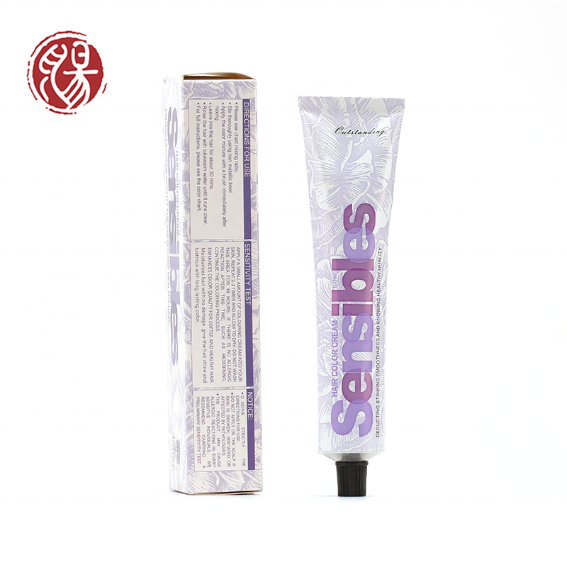 Оптовая продажа 100 мл низкий аммиак частная марка Бесплатная постоянная цена Китай неаллергические Оптовые образцы цветной крем краска для волос