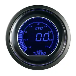 52 mm LCD Display Digital Turbo Boost Gauge