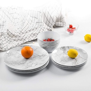 Cheap OEM Wholesale Housewares Royal <strong>Plastic</strong> <strong>Dinner</strong> <strong>Sets</strong> Melamine Camping Tableware <strong>Set</strong> European Dinnerware <strong>Sets</strong> - Product Image 4
