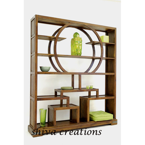 Collection de meubles de maison modernes Armoires de salon en bois de Sesham massif - Product Image 1