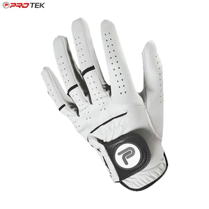 Gants de golf en peau de mouton en cuir Cabretta respirant de qualité supérieure Logo personnalisable Accessoire de sport pour main droite et gauche - Product Image 2
