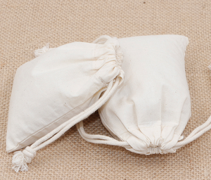 Đóng gói tùy chỉnh bông Linen Dây Kéo Túi cho bông đầy màu sắc chuỗi Túi Quà Tặng với logo in thấp moq - Product Image 4