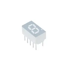 Segment Display 0.32 Inch 8mm Single Digit Yellow 7-segment 7 Segment Through Hole Led Numeric Display