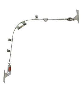 สายตัวยกแนวตั้งทำจากสแตนเลส304ระบบ SA-01โช้คอัพขนาดเล็ก Gaskets-24cm พลาสติก2เส้นน้ำหนัก660ก. - Product Image 4