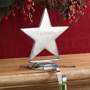 Metal <b>Stocking</b> <b>Holder</b> for <b>Christmas</b> Decoration Set of 3 Include Reindeer Star Tree Snowflake <b>Stocking</b> <b>Holders</b> - Product Image 2