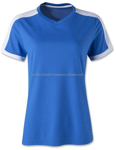 Maillot de football blanc uni pour femmes, maillot décontracté, tissu confortable, maillot pour femmes, usage domestique - Product Image 6