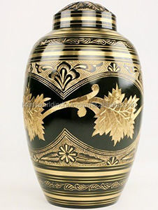 โกศสำหรับผู้ใหญ่ที่สง่างามโดย brassworld อินเดียอุปกรณ์งานศพแบบพรีเมี่ยม - Product Image 3