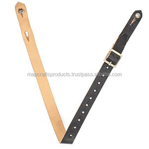 Fabricante DE ALTO diseñador Vintage 100% cuero genuino vaquero hombres barbijo cascos alemanes Accesorios - Product Image 4