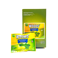 Pince à fruits lozengé, bois naturel, goutte de bonbons